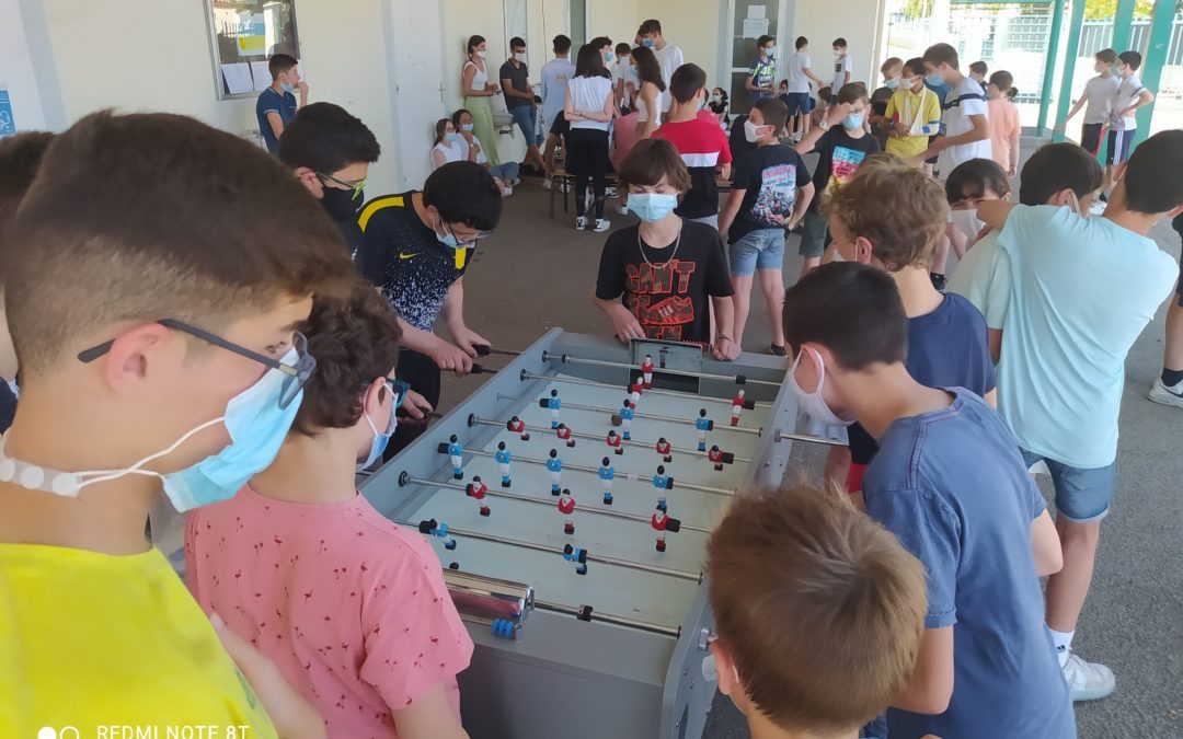 Tournois tennis de table , baby-foot et palets