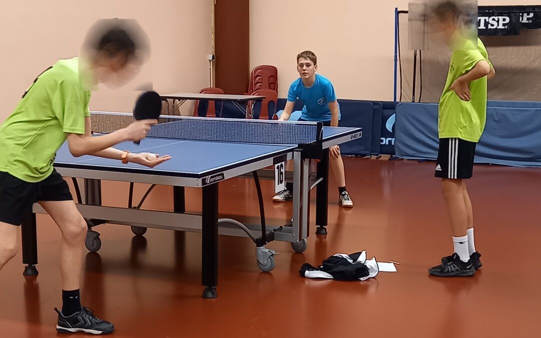 Compétition régionale de tennis de table