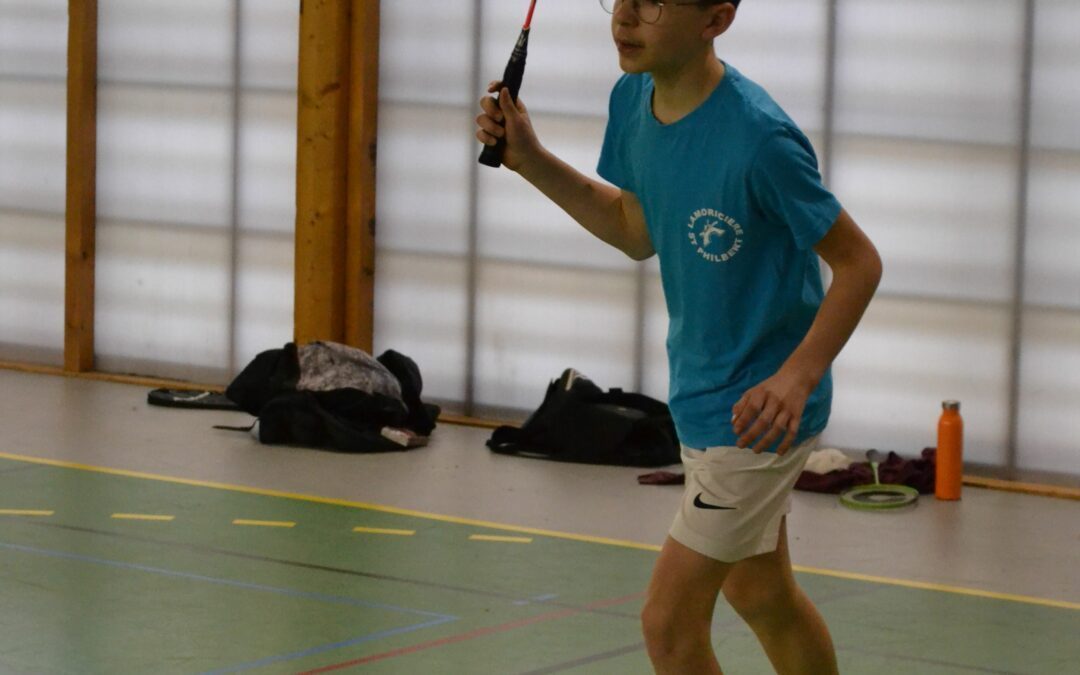 Compétition régionale de badminton