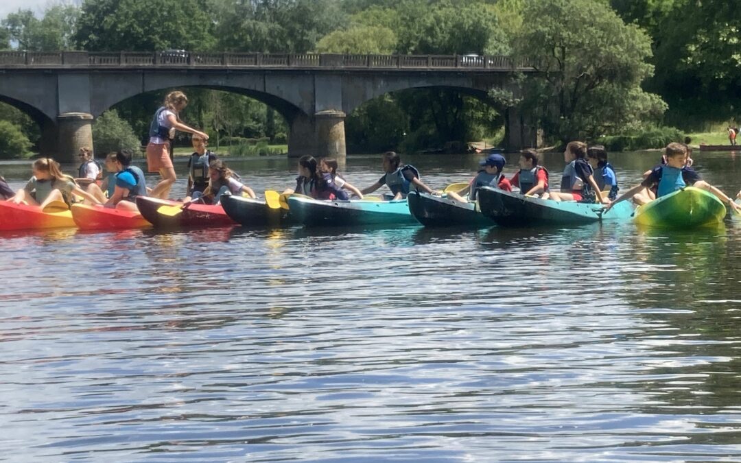 Sortie kayak pour les élèves de l’A.S.